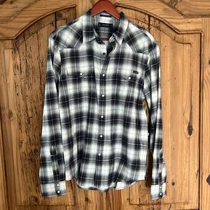 Lucky Brand men’s plaid shirt